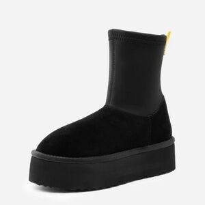 Platform Elastic Ankle Fuzzie